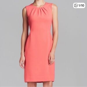 KATE SPADE Coral/pink Sleeveless Dress knee length size 6
